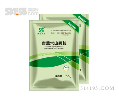 青蒿常山顆粒—球蟲病、腸道疾病